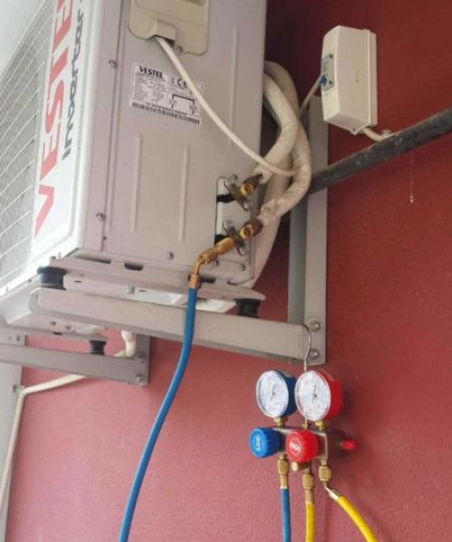 Klima Gaz Ölçüm<br> Ve Basım İşlemleri